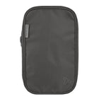 Travelon Compact Hanging Toiletry Case - Charcoal-Two compartments with a top zip pocket ideal for small items like combs and razors