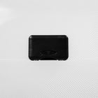 JAM Paper Plastic Portfolio with Center Buckle Closure - 9 1/2 x 13 1/4 x 1 1/8 - Clear-Fashioned from high quality durable plastic and features a buckle closure