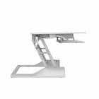 TygerClaw Sit-Stand Workstation Stand (TYDS14014)-Dual squeeze handles effortlessly activate and inactivate the height adjustment mode