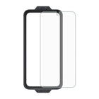AXS ARMORGlass Pro Screen Protector with Installation Tray for Samsung Galaxy S24 FE-Comprend un plateau d'installation pour une application sans tracas