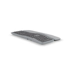 BlueDiamond Ergo Wireless Keyboard with Detachable Wrist Rest - English Layout-Compact yet functional: Includes a wide range of keys including a full number pad without sacrificing valuable space on your desk