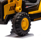 Freddo CAT Loader 12V Ride-on - Yellow-Remote Control: Parents can join in the fun or assist their child