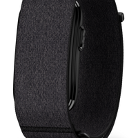 Garmin CIRQA Smart Band - Size L/XL - Black-Comfortable, screenless design: Track key health and fitness data with this discreet, screenless tracker. And enjoy all-day wear with a fabric band for maximum comfort