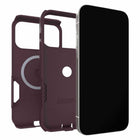 OtterBox Commuter Compatible with MagSafe Case with Camera Control for iPhone 17 Pro Max - Trailhead Purple-DROP+ | 3X as many drops as military standard (MIL-STD-810G 516.6)
