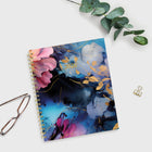 Blueline 2026 Midnight Floral Weekly/Monthly Planner with Twin-Wire Binding - 11" x 8-1/2" - Trilingual-10