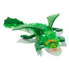 Hex Bots Remote Control Dragon - Assorted Colours-BREATHES FIRE: Watch as the bearded dragon toys slither across the floor, roar and breathe LED-lit fires, making these the perfect sensory toys for kids and encouraging imaginative play!