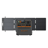 Bluetti Premium AC240P 2048Wh Portable Power Station and SP200L Solar Panel-Higher Scalability: Expandable up to 10,443Wh with up to four B210P Expansion Batteries. Parallel Connect two battery bundles for a whopping 20,272Wh capacity.