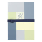 Letts of London 2027 Gradient Weekly/Monthly Week-to-View Planner - 8-1/4" x 5-7/8" Assorted - Multilingual-Week-to-view minimalist format with space for each day of the week