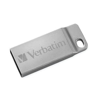 Verbatim Metal Executive 64 GB USB Flash Drive - Silver-64GB capacity
