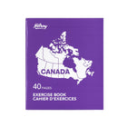 Hilroy Canada Laminated Stitchbook - 10-7/8" H x 8-3/8" W - Assorted Colours-Saddle-stitch binding