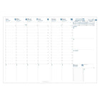 Quo Vadis 2026 Prenote Weekly Planner - 8.25" x 11.75" - Assorted Colours - French-Stitched binding