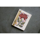 Denik Large Hardcover Sketch Book - Burgundy Bloom-120 lb/180 gsm sketch paper