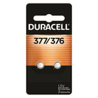 Duracell 376/377 Silver Oxide Button Battery - 2 Pack-LONG-LASTING POWER IN A WIDE RANGE OF DEVICES: The Duracell Silver Oxide 376/377 button batteries provide reliable and long lasting power for digital thermometers, laser pointers, stopwatches, and more