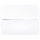 JAM Paper A2 Foil Lined Invitation Envelopes - 4.375" x 5.75" - White with Red Foil - 50 Pack-Size: A2 (4.38 x 5.75 inches)