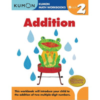 Kumon Publishing Kid's Educational Workbooks Addition - Grade 2-Children's Educational