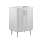 Modway Augusta 24" Bathroom Vanity Cabinet - White-Modern Bathroom Vanity