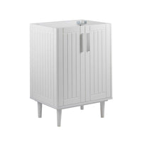 Modway Augusta 24" Bathroom Vanity Cabinet - White-Modern Bathroom Vanity