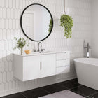Modway Vitality 48" Single Sink Bathroom Vanity - White-MDF and Particleboard Construction