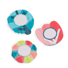 Miniland Feel to Learn Mirrors - Set of 3-A game composed of three soft safety mirrors in different natural shapes