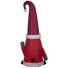 GEMMY Airblown Inflatable Christmas Damask Tomten with Curved Hat - 60"-Includes stakes and tethers