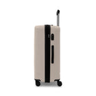 Swiss Mobility Rhodes 2-Piece Hardside Luggage set - Latte-Telescopic trolley handle with multi-stage locking heights