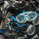 TerraCycle Eyewear - Zero Waste Box - Medium-What is included: Durable colour-printed collection box with internal liner, pre-paid UPS return shipping label, and recycling of collected waste