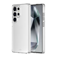 AXS Ultra Clear Drop-tested Case for Samsung Galaxy S25 Ultra - Clear-Anti-UV material offers a crystal clear design