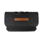 Bugatti Cannes 20" Softside Carry-on Luggage - Black-Lined interior with practical pocket and tightening straps to keep content organized and in place