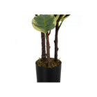 Monarch Specialties 47" Artificial Indoor Oak Tree - Floor - Black Pot-No assembly required: product dimensions: 23.5 in. L x 19.75 in. W x 47.25 in. H