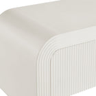 Modway Waterflute 68" Fluted TV Stand - White Matte-8