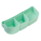 b.box Silicone Bento Tray Lunchbox - Forest-Creates additional ‘bento’ sections for smaller portions and more meal options