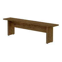 Manhattan Comfort Nomad 67.91" Modern Dining Bench - Nature-Modern Modern Dining Bench for Dining Room Use