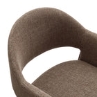 Modway Talia 41" Upholstered Fabric Bar Stool - Mocha-8