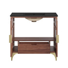 Modway Daylight 36" Bathroom Vanity - Black/Walnut-8