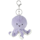 Merangue Octopus Puff Keychain-Easy to attach to bags, backpacks, or keyrings
