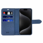Blu Element Folio 2-in-1 Compatible with MagSafe Case for iPhone 17 - Lazuli Blue-Protection level  - 400 Drops at 10 Feet