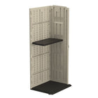 Suncast Vertical Shed Shelf Kit-Exterior size: 14.5 in. W x 27.75 in. D x 1.25 in. H.