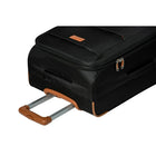 Champs Luggage Classic Collection 3-Piece Soft Side Set, Black (C5010-Black)-TSA locking mechanism