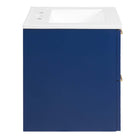 Modway Daybreak 24" Bathroom Vanity - Blue/White-6