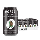 Norse Nitro Cold Brew Coffee - Ghanaian Cocoa Coffee - 355 mL - 12 Pack-The cocoa is derived from premium Ghana cocoa beans coming from the Harar region of Ethiopia