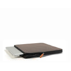 PKG Stuff Sleeve 13" Heathered Taupe Laptop Sleeve -Comes with vegan Leather Accents 