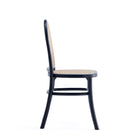 Manhattan Comfort Paragon 17.52" Industry Chic Dining Chair - Black and Grey - Set of 4-Delivered to you Fully Assembled! No Assembly Required