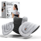 Sharper Image Heated Neck & Shoulder Aromatherapy Wrap - Lavender Scented - Hot/Cold-Weighted Pressure Relief: Experience Comforting Pressure Stimulation Across Your Neck And Shoulders, Thanks To The Even Distribution Of Clay Beads Within The Plush Wrap.