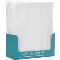 Staples QuickStrip Bubble Roll Lined White Poly Protective Mailer - #7 - 14 1/4"x 19"-#7 Mailer