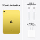 Apple 10th Generation iPad - 10.9-inch Liquid Retina Display - Wi-Fi 6 - A14 Bionic Chip - 64 GB - iPadOS 16 - Yellow-Works with 1st Generation Apple Pencil and Magic Keyboard Folio (both sold separately)