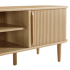 Modway Contour 63" Wood TV Stand - Oak-10