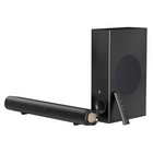 Creative Stage Pro 2.1 Bluetooth 80 W RMS Sound Bar Speaker - Black-Feel the difference with SuperWide technology — it expands the audio soundstage to deliver a captivating, immersive experience, all from the compact Stage Pro