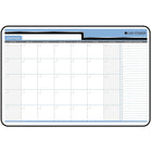 Day-Timer Undated Hardboard Erasable 30-Day Wall Planner - 24" x 36" - Bilingual-24" x 36"