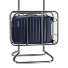 Samsonite Quest-X Spinner Carry-On Expandable - 21.5" - Blue Lagoon-Divider panel and cross-straps help secure your belongings