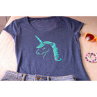 Cricut Smart Iron-On Heat-Transfer Vinyl - Holographic Translucent Blue - 13" x 3'-Cuts beautifully and weeds easily